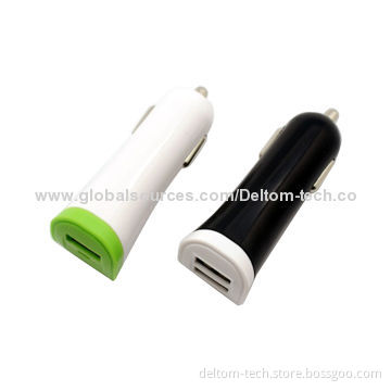 In-car Charger, dual USB Output, 3.1A output